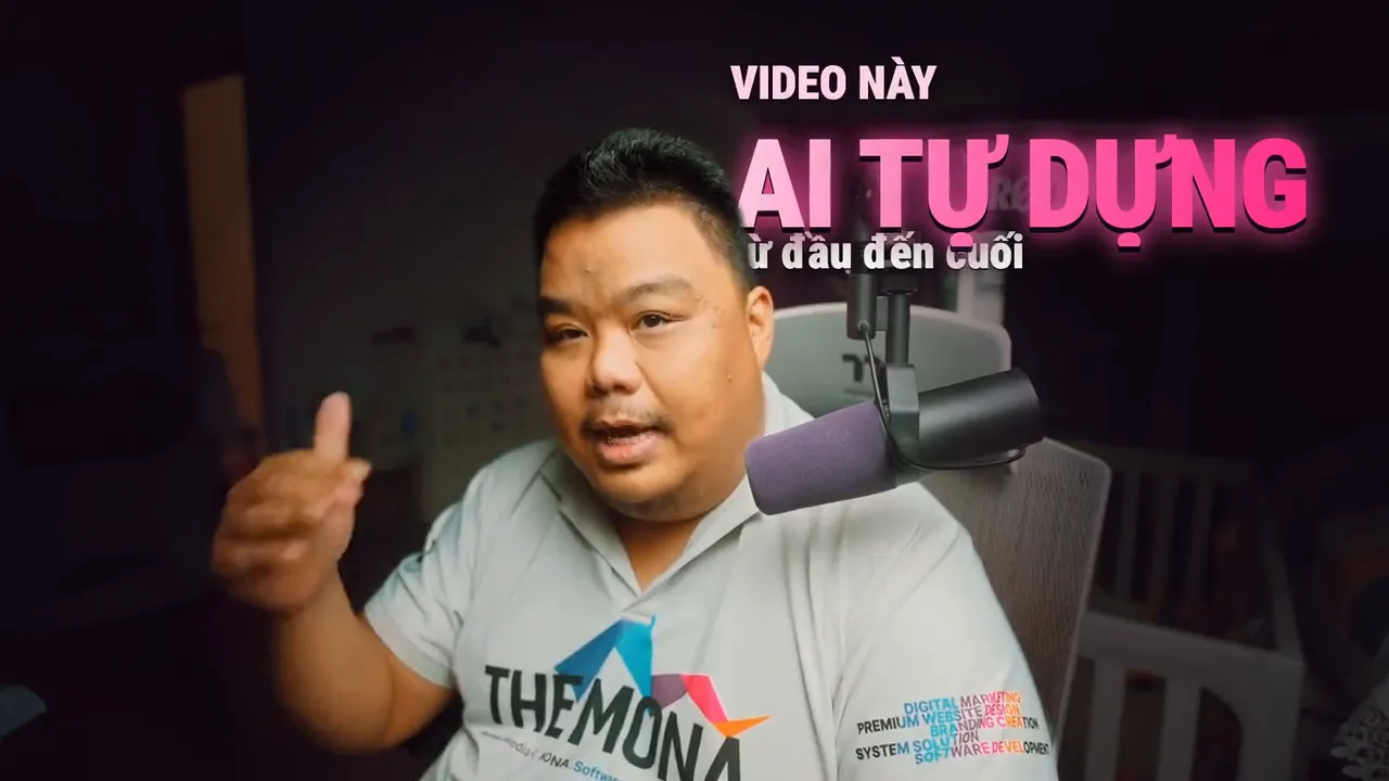 Mở app Trợ lý AI Social Branding xem từng màn