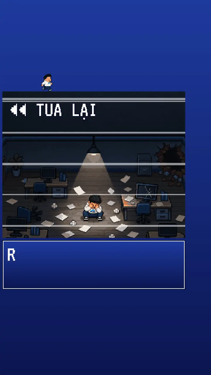 Hùng thật bước vào màn game do Hùng Mập Phần Mềm trình bày