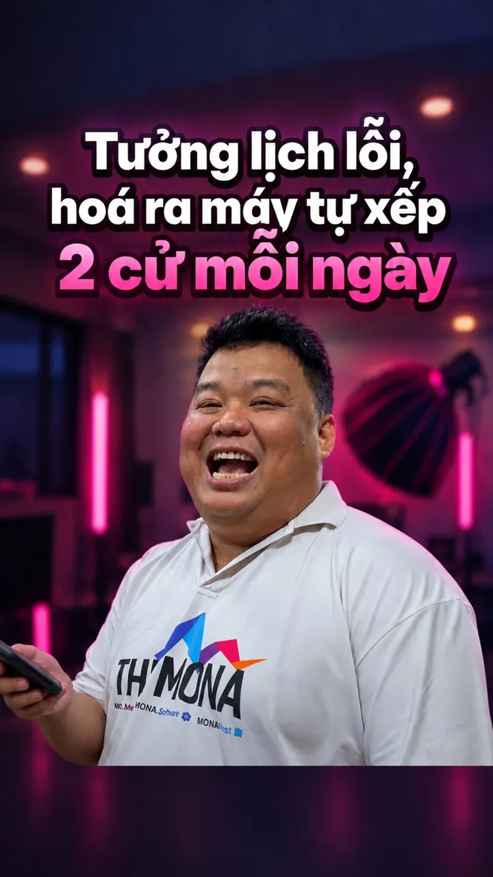 Tưởng lịch đăng lỗi, hoá ra máy khôn hơn mình do Video tính năng trình bày